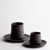 Espresso cup with saucer Atelier CAMINADA