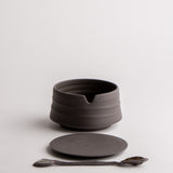 Dose mittel in schwarz Atelier CAMINADA