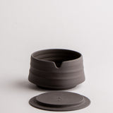 Dose mittel in schwarz Atelier CAMINADA