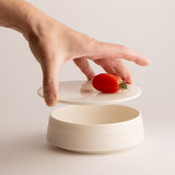 Dose oder Duo aus Schale und Tellerchen