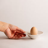 Egg cup STRACCIATELLA