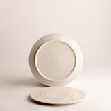 Box or duo of bowl and plate STRACCIATELLA