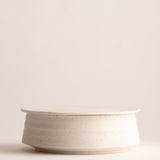 Box or duo of bowl and plate STRACCIATELLA