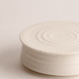 Box or duo of bowl and plate STRACCIATELLA