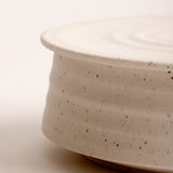 Box or duo of bowl and plate STRACCIATELLA